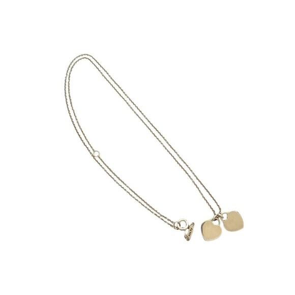 TIFFANY Silver Diamond Heart Necklace - Picture 4 of 4